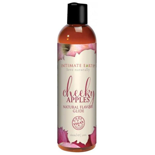 Intimate Earth Cheeky Apples Glide 2oz - Sexxxhive.com