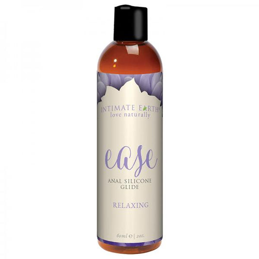 Intimate Earth Ease Silicone Relaxing Glide 2oz - Sexxxhive.com