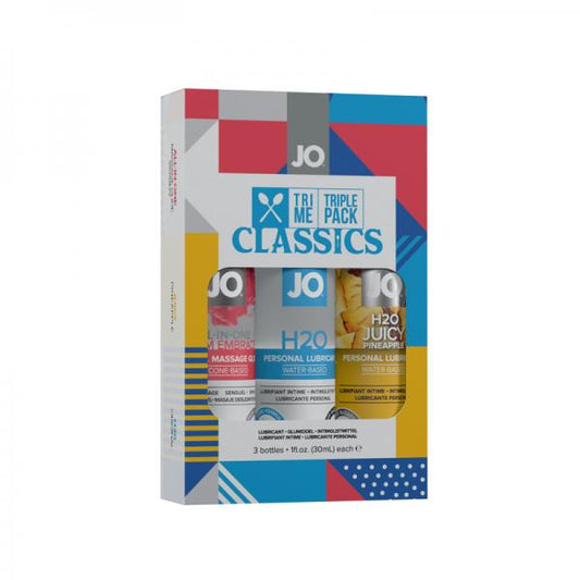 Jo Tri Me Classics Triple Pack Lubricant - Sexxxhive.com