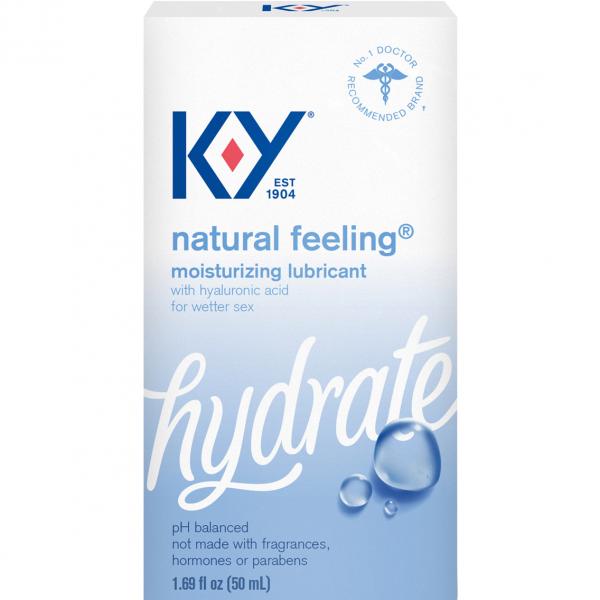 Ky Natural Feeling Lubricant W/ Hyaluronic Acid 1.69oz - Sexxxhive.com