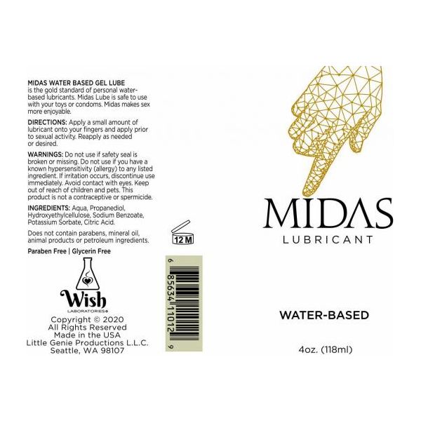 Midas Lube 4 Oz 510k - Sexxxhive.com