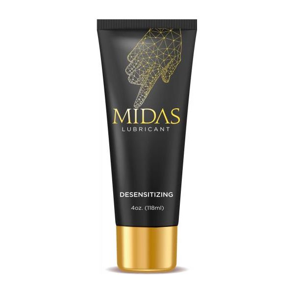 Midas Desensitizing Lube 4oz - Sexxxhive.com