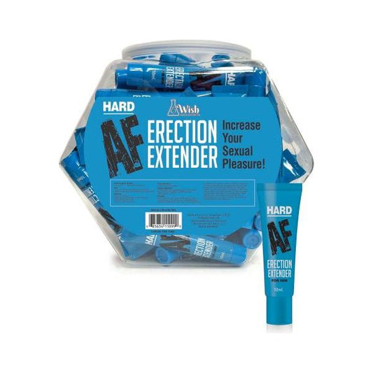 Hard Af Fishbowl 65 Pack Erection Cream 10ml - Sexxxhive.com