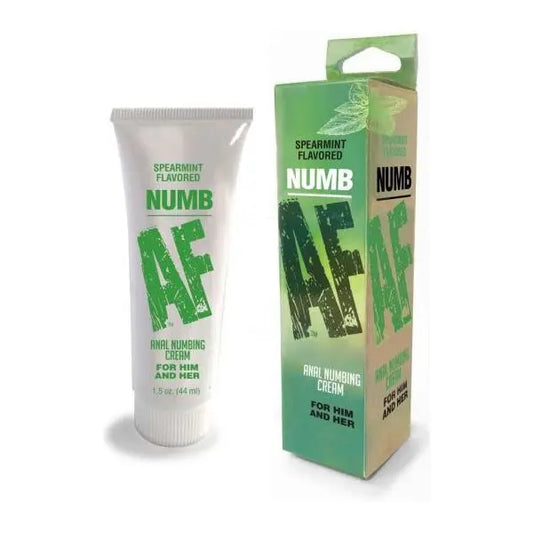 Numb Af Desensitizing Anal Cream Mint Little Genie