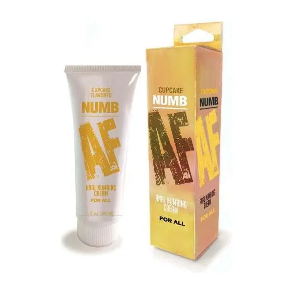 Numb Af Desensitizing Anal Gel Cupcake 1.5 Oz Little Genie