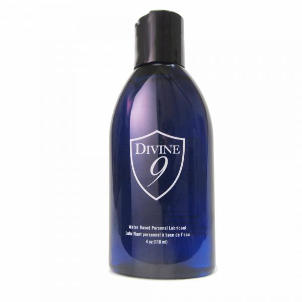 Divine 9 Water Based Lubricant 4oz - Sexxxhive.com